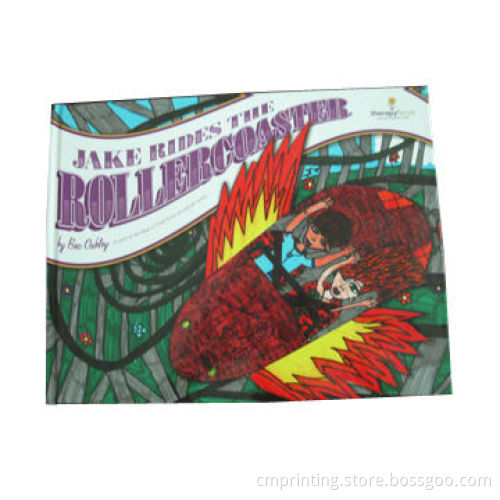 Hardcover book printing, full-color, 157gsm art paper
